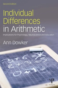 Abbildung von: Individual Differences in Arithmetic - Routledge