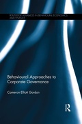 Bild: Behavioural Approaches to Corporate Governance - Routledge