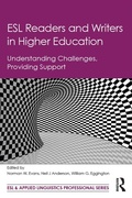 Cover: ESL Readers and Writers in Higher Education - Routledge