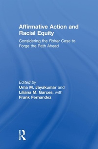 Enlarge image Cover: Affirmative Action and Racial Equity - Routledge