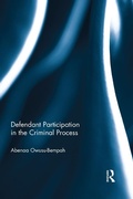 Abbildung von: Defendant Participation in the Criminal Process - Routledge