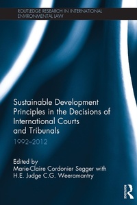Abbildung von: Sustainable Development Principles in the Decisions of International Courts and Tribunals - Routledge