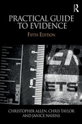 Abbildung von: Practical Guide to Evidence - Routledge