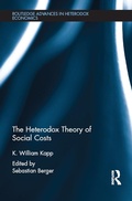 Cover: The Heterodox Theory of Social Costs - Routledge