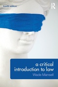 Cover: A Critical Introduction to Law - Routledge