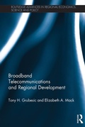 Cover: Broadband Telecommunications and Regional Development - Routledge