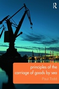 Cover: Principles of the Carriage of Goods by Sea - Routledge