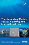 Cover: Transboundary Marine Spatial Planning and International Law - Routledge
