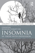 Cover: Cognitive Behavior Therapy for Insomnia in Those with Depression - Routledge