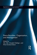 Cover: Pierre Bourdieu, Organization, and Management - Routledge