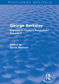 Abbildung von: George Berkeley (Routledge Revivals) - Routledge