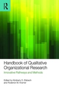 Cover: Handbook of Qualitative Organizational Research - Routledge
