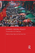 Cover: China's Social Policy - Routledge