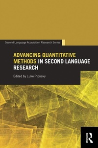 Enlarge image Cover: Advancing Quantitative Methods in Second Language Research - Routledge