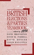 Cover: British Elections and Parties Yearbook 1994 - Routledge