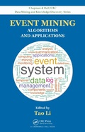 Cover: Event Mining - Chapman & Hall/CRC