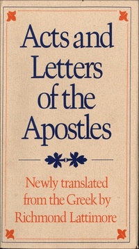 Abbildung von: Acts and Letters of the Apostles - Farrar, Straus and Giroux