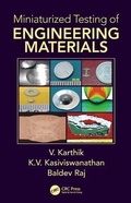 Cover: Miniaturized Testing of Engineering Materials - CRC Press
