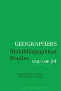 Cover: Geographers - Bloomsbury Academic