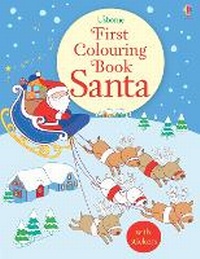 Enlarge image Cover: First Colouring Book Santa - Usborne Publishing Ltd
