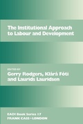 Cover: The Institutional Approach to Labour and Development - Routledge
