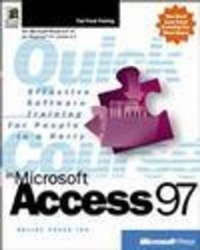 Abbildung von: A Quick Course in Microsoft Access 97 - Microsoft Press