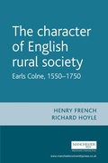 Cover: The Character of English Rural Society - Manchester University Press