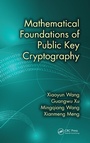 Cover: Mathematical Foundations of Public Key Cryptography - CRC Press