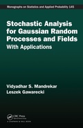 Cover: Stochastic Analysis for Gaussian Random Processes and Fields - Chapman & Hall/CRC