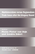 Cover: Multilateralism Versus Regionalism - Routledge