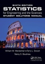 Cover: Statistics for Engineering and the Sciences Student Solutions Manual - Chapman & Hall/CRC