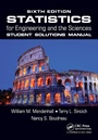 Cover: Statistics for Engineering and the Sciences Student Solutions Manual - Chapman & Hall/CRC