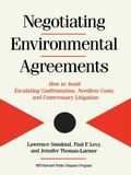 Cover: Negotiating Environmental Agreements - University of Pennsylvania Press, Inc.