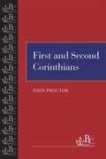 Cover: First and Second Corinthians - Westminster John Knox Press