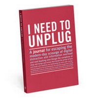 Enlarge image Cover: I Need to Unplug Mini Inner-Truth Journal - Knock Knock
