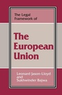 Cover: The Legal Framework of the European Union - Routledge