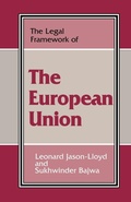 Cover: The Legal Framework of the European Union - Routledge