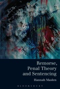 Bild: Remorse, Penal Theory and Sentencing - Hart Publishing