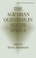 Cover: The Agrarian Question in South Africa - Routledge
