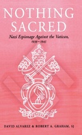 Cover: Nothing Sacred - Routledge