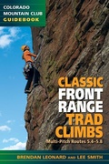 Cover: Classic Front Range Trad Climbs - Mountaineers Books