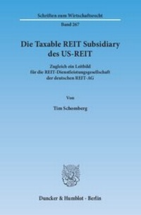 Abbildung von: Die Taxable REIT Subsidiary des US-REIT - fibre
