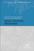 Cover: Sprache, Universit&auml;t, &Ouml;ffentlichkeit - Buske, H