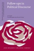 Cover: Follow-ups in Political Discourse - John Benjamins Publishing Co