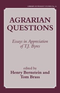 Cover: Agrarian Questions - Routledge
