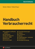 Cover: Handbuch Verbraucherrecht - LexisNexis Verlag ARD ORAC GmbH