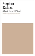 Cover: Atlantic Zero/3D/Sand - Suhrkamp