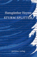 Cover: Sturm.Splitter - persona verlag