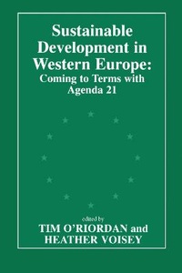 Enlarge image Cover: Sustainable Development in Western Europe - Routledge