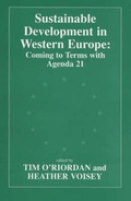 Cover: Sustainable Development in Western Europe - Frank Cass Publishers